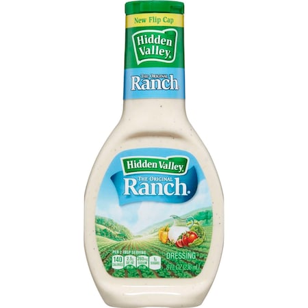 Hidden Valley Hidden Valley Ranch Dressing 8 oz. Bottle, PK12 00550